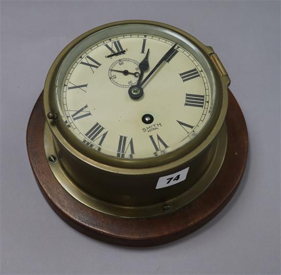 A ships bulkhead clock